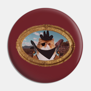 OUTLAW KITTY Pin