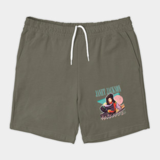 Janet Jackson / 80s Aesthetic Retro Fan Design Shorts