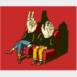 Hands free Posters and Art