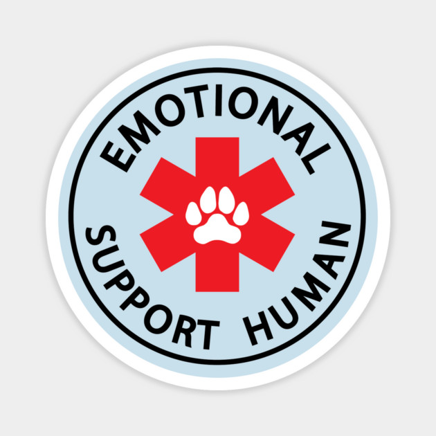 Emotional Support Human Magnet by stayfrostybro
