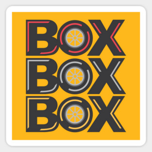 box box box Sticker