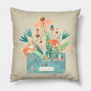 Spring mood Pillow