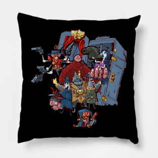 Puppet master redux Pillow