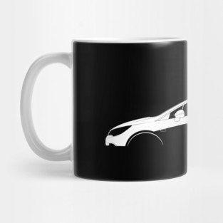Opel Astra (K) Silhouette Mug