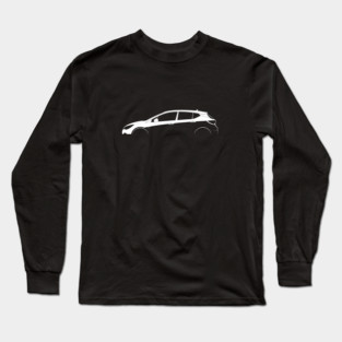 Opel Astra (K) Silhouette Long Sleeve T-Shirt
