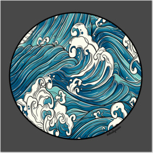 Great Waves Posters and Art