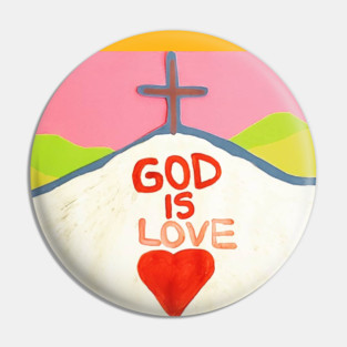 Salvation Mountain Tribute Shirt Pin