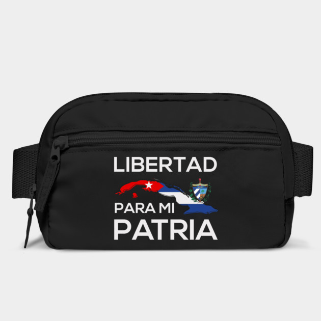 Libertad Para Mi Patria Cuban Map, Flag & Emblem by creative