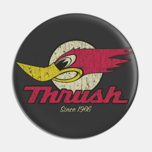 Hot Rod Chicken 1966 Pin