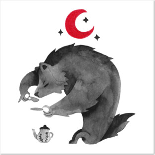 Werewolf Manners Posters and Art