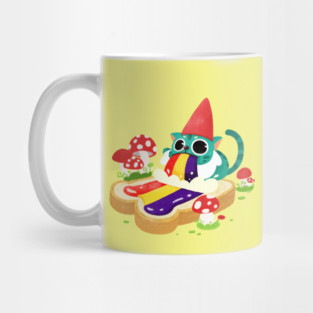 Gnome Cat Spread Mug