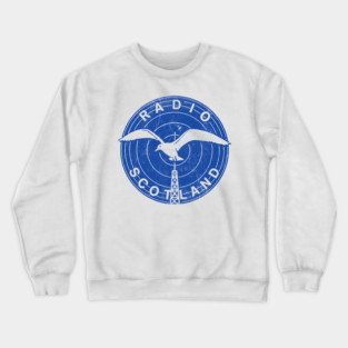 Radio Scotland 242 / 80s Pirate Radio Station Crewneck Sweatshirt