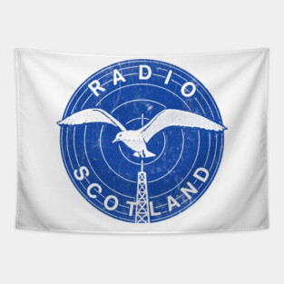 Radio Scotland 242 / 80s Pirate Radio Station Tapestry