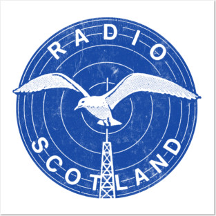 Radio Scotland 242 / 80s Pirate Radio Station Posters and Art