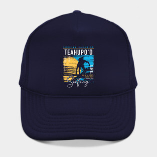 Retro Teahupo'o Tahiti Surfing // Surfers Paradise // Surf Tahiti Hat