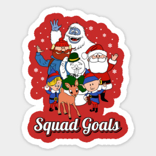Squad Goals Sticker