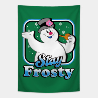 Frosty the Snowman Tapestry