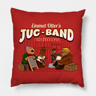 Classic Christmas:  Emmet Otter's Jug Band Pillow