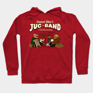 Classic Christmas:  Emmet Otter's Jug Band Hoodie