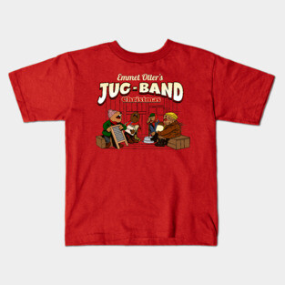 Classic Christmas:  Emmet Otter's Jug Band Kids T-Shirt