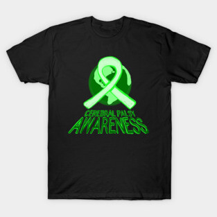 Green Painted World for Cerebral Palsy T-Shirt