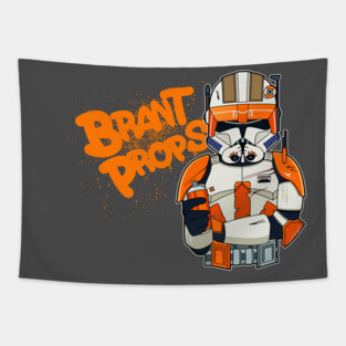 Brant Props Commander Cody Punk Graffiti Tapestry