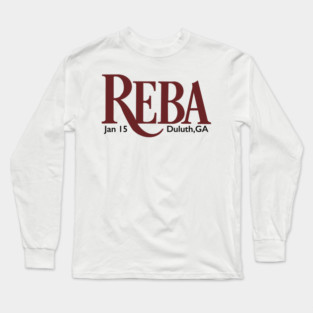 Reba Georgia tour Long Sleeve T-Shirt