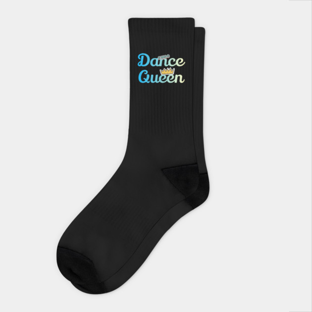 Dance Queen Funy Dance Socks by DrollDrifter