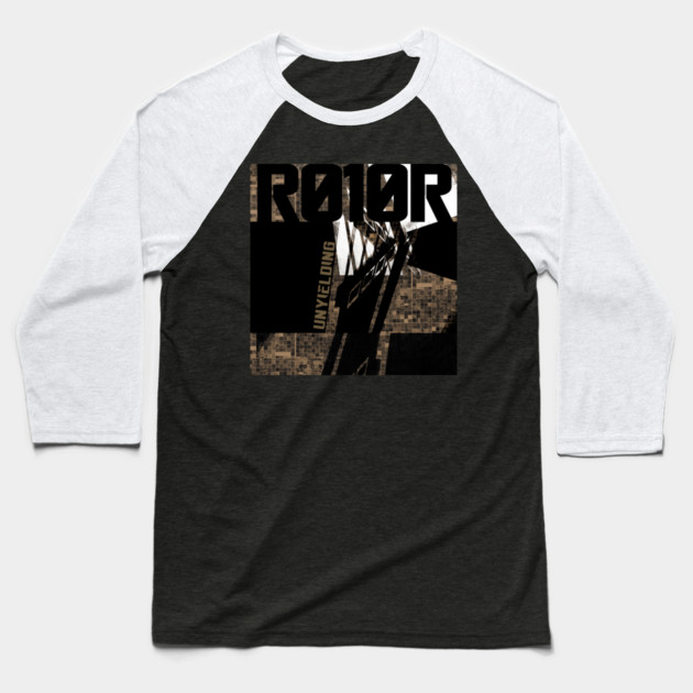 r010r_unyielding1 Baseball T-Shirt by soillodge