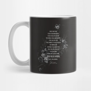 Bene Gesserit Litany Against Fear Mug