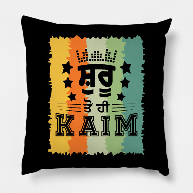 Shuru To Hi Kaim - Great Punjabi guy Pillow by PUNJABISTYL