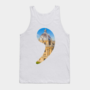 Oxford Comma Tank Top