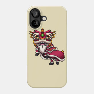 Lion Dance Chinese New Year Phone Case