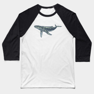 Whale Baseball T-Shirt