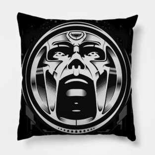 Techno Head Pillow