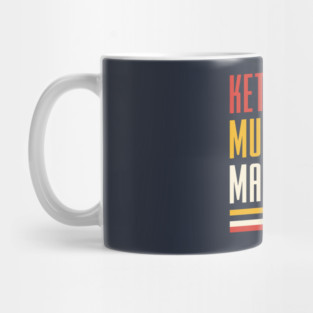 Ketchup Mustard and Mayonnaise Mug