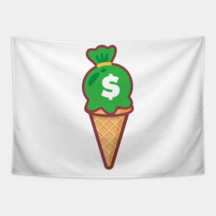 Money Cone Tapestry