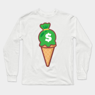 Money Cone Long Sleeve T-Shirt