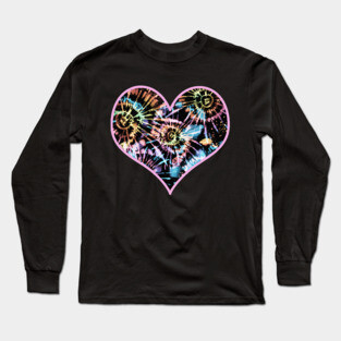 Tie-Dye Blast Love Long Sleeve T-Shirt