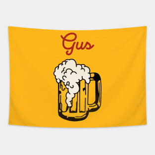 Kenosha Kickers Gus Polinski's Jacket (Front & Back Logos) Tapestry