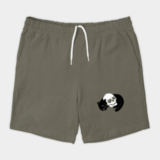 Spooky Cat Shorts