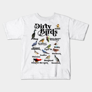 Dirty Birds & Foul Language Kids T-Shirt