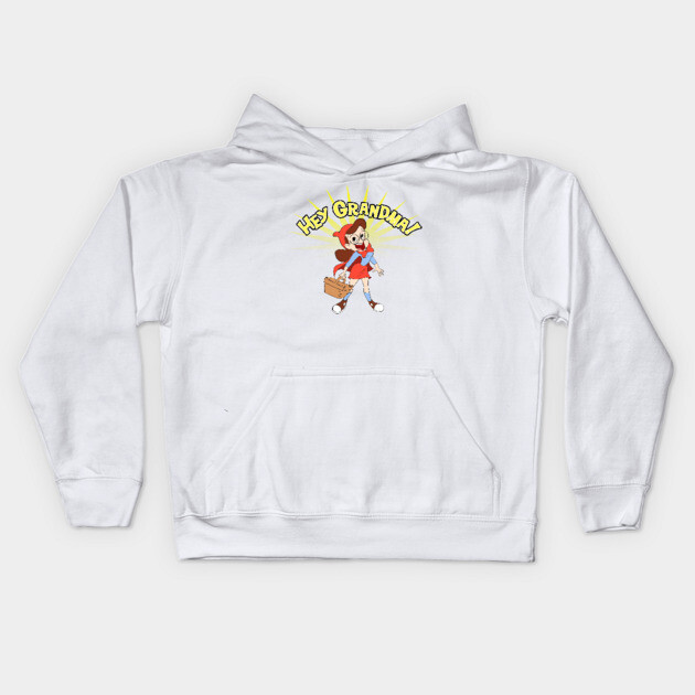 HEY GRANDMA!!!! Kids Hoodie by JoTheZette