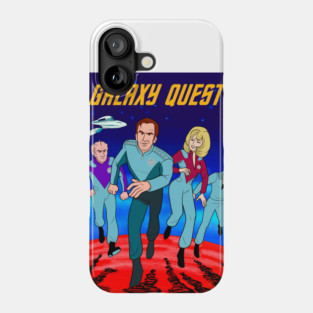 Galaxy Trek Poster Phone Case
