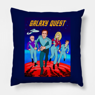 Galaxy Trek Poster Pillow