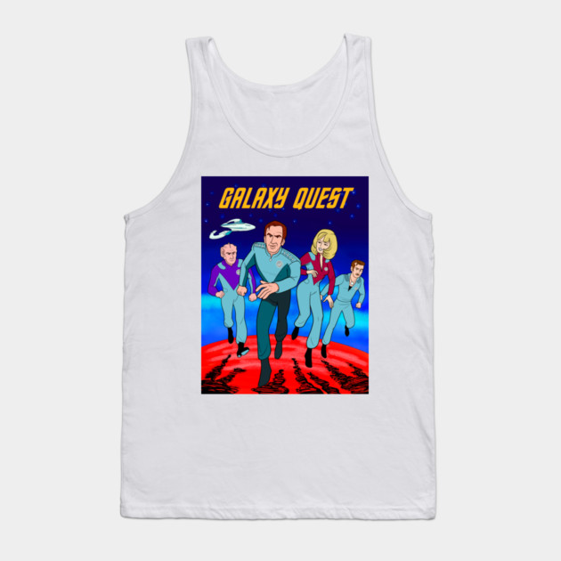 Galaxy Trek Poster Tank Top by JoTheZette