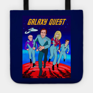 Galaxy Trek Poster Tote