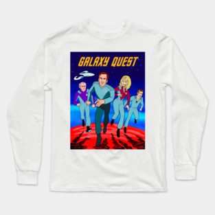 Galaxy Trek Poster Long Sleeve T-Shirt