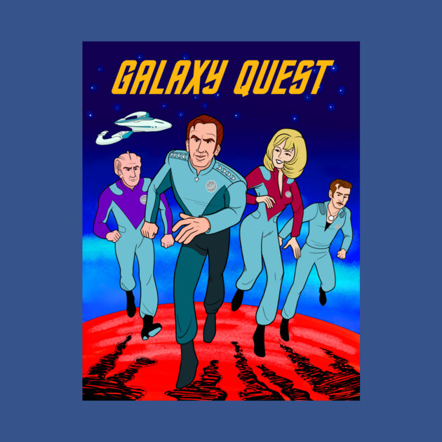 Galaxy Trek Poster by JoTheZette