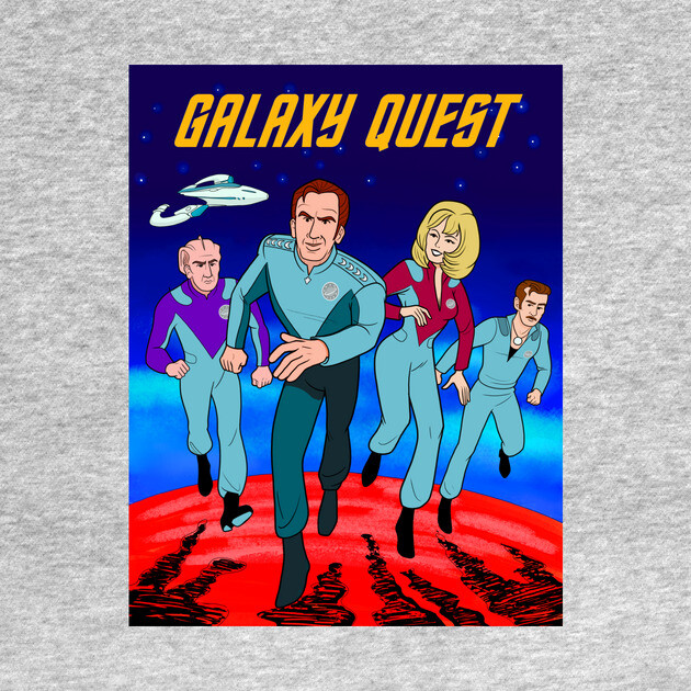 Galaxy Trek Poster by JoTheZette